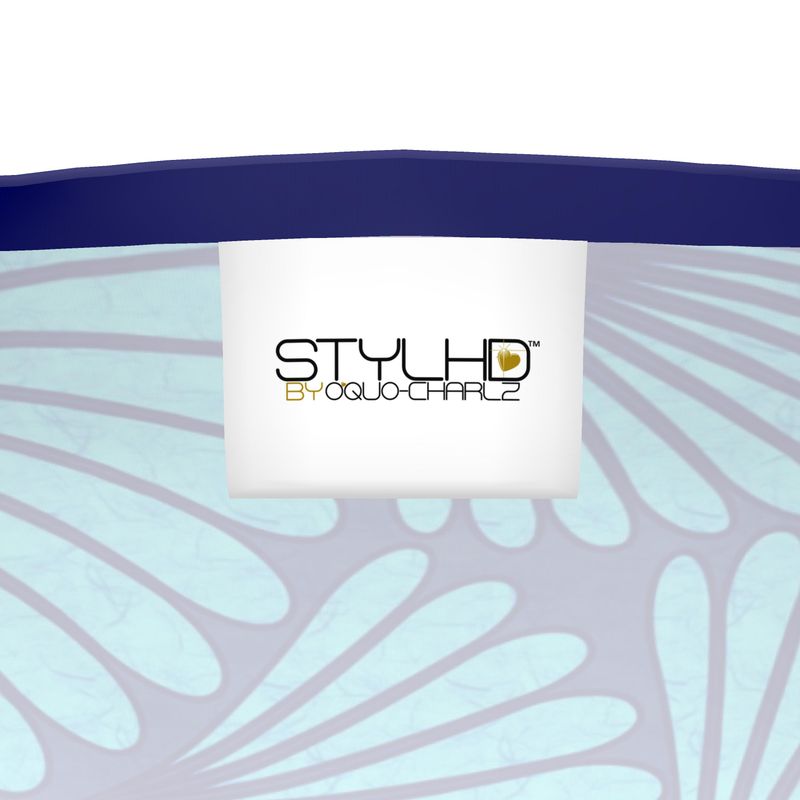 Feather Fan T-Shirt (Blue)