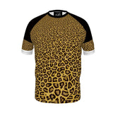 Leopard-print Men's Slim Fit T-Shirt