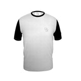 DLUK DZ Men's Slim Fit T-Shirt (grey/white with black contrast)