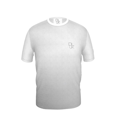 DLUK DZ Men's Slim Fit T-Shirt (grey/white)