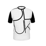 DLUK BL Men's Slim-Fit T-Shirt (white)