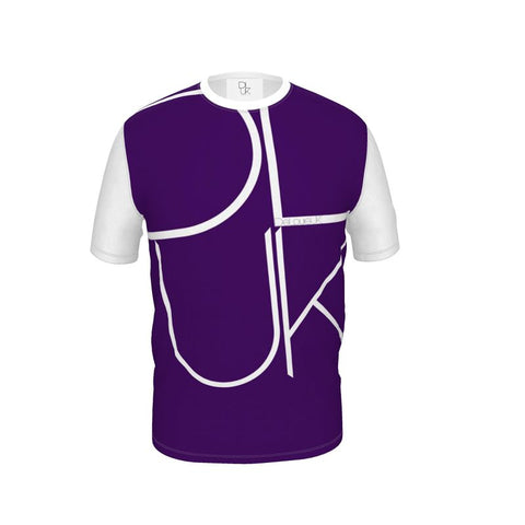 DLUK BL Men's Slim-Fit T-Shirt (purple)