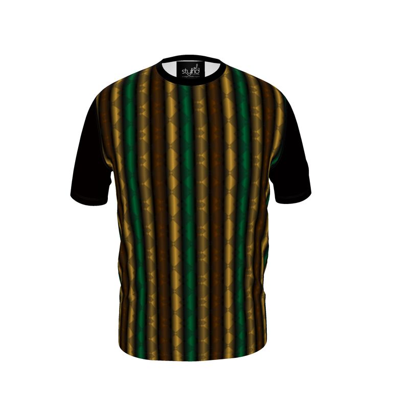 Bamboo-Pan-Africana Slim Fit Men's T-Shirt