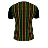 Bamboo-Pan-Africana Ladies Designer Fitted T-Shirt