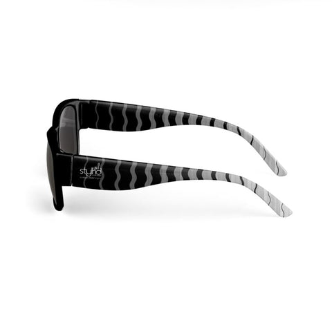 Grady-Wavy Noir Sunglasses