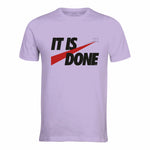 It Is Done - T-Shirt - Purple to Light Pink