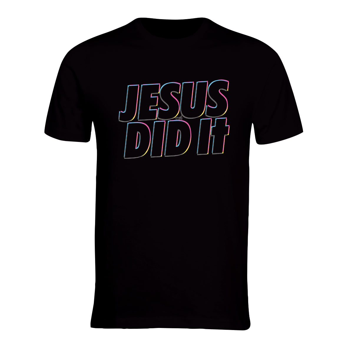 Jesus Did It - T-Shirt - Outline Version