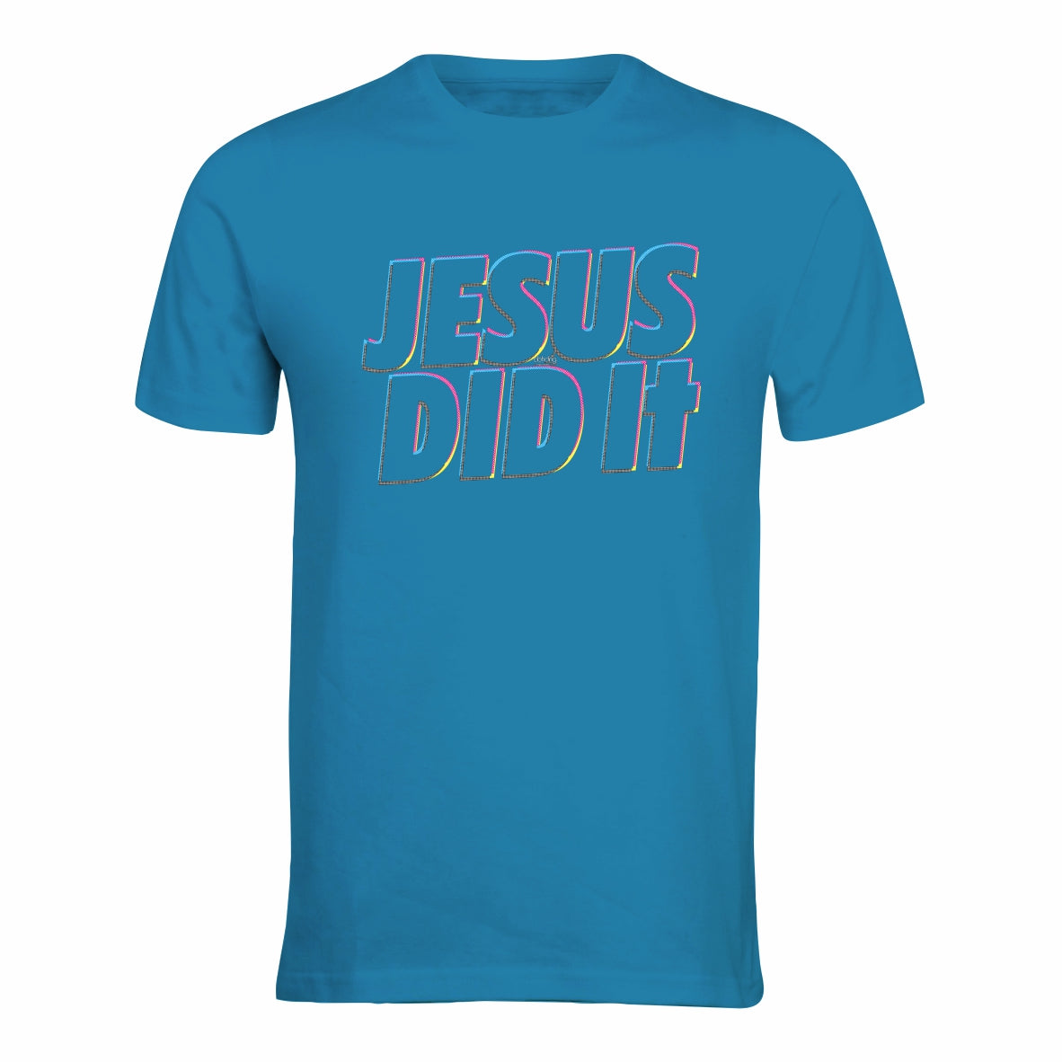 Jesus Did It - T-Shirt - Outline Version