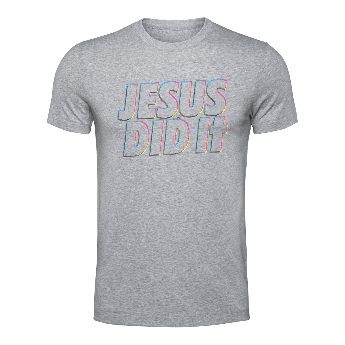 Jesus Did It - T-Shirt - Outline Version