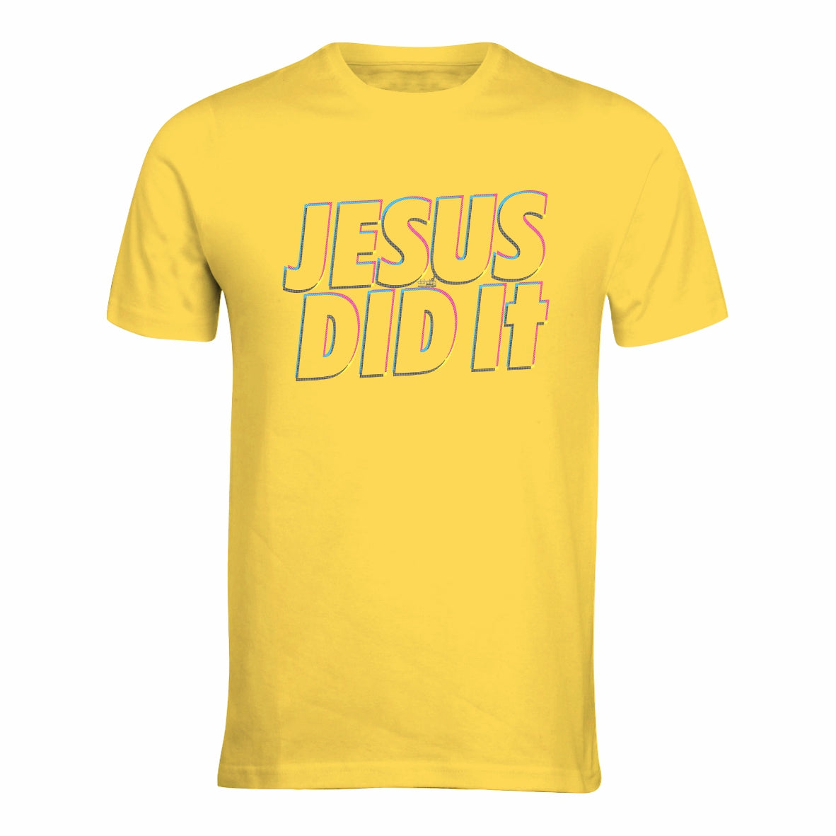 Jesus Did It - T-Shirt - Outline Version